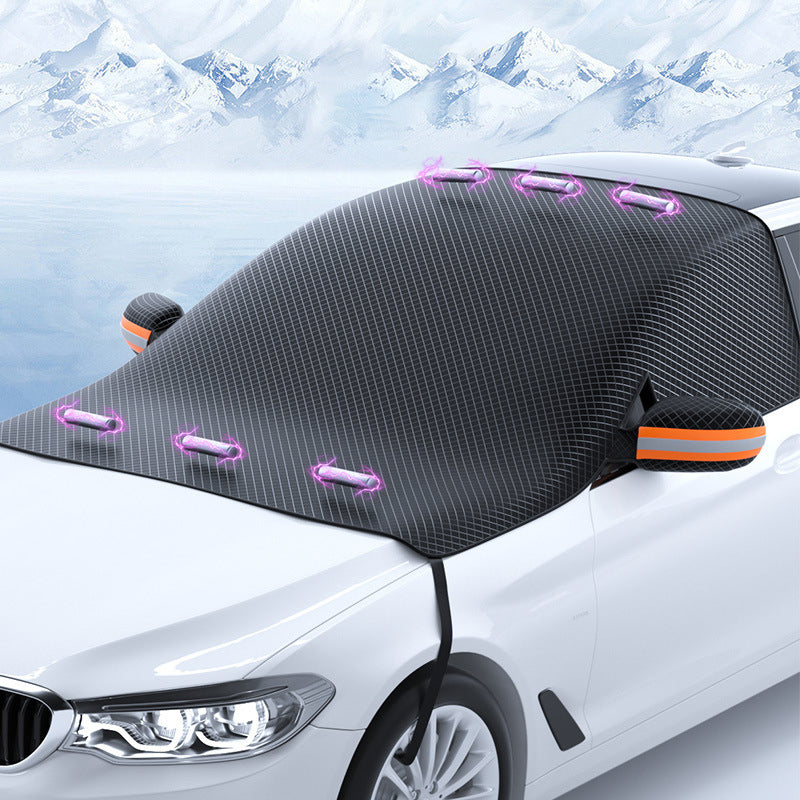 Magnetiskt vindruteskydd för bilen för alla årstider