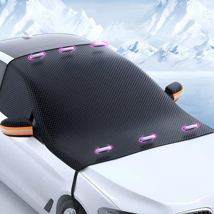 Magnetiskt vindruteskydd för bilen för alla årstider