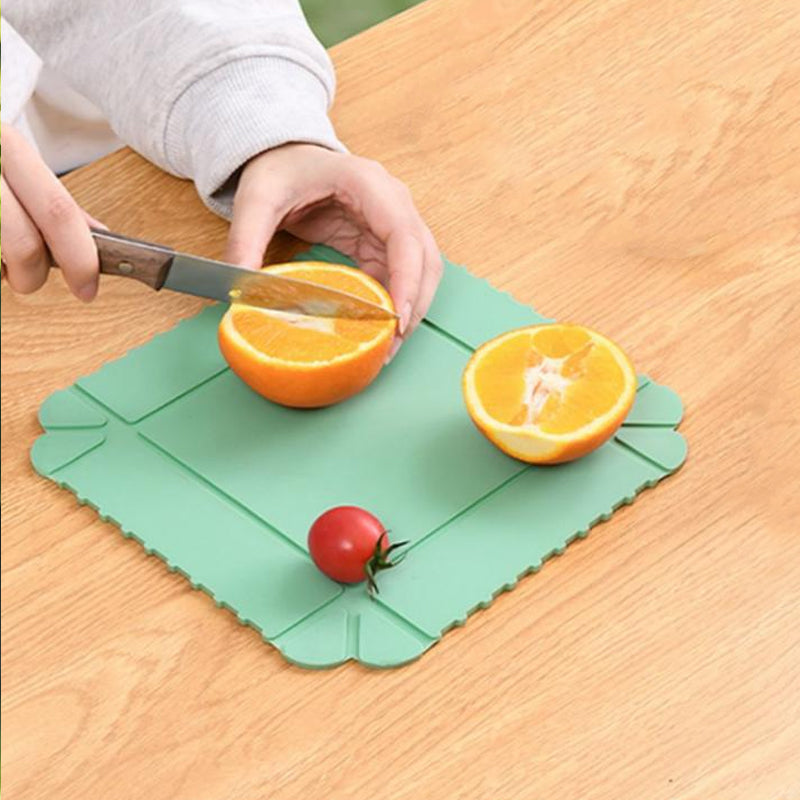 Magnetiskt grytunderlägg i silikon 🍳🧲 | Platt underlägg eller vikbar liten bricka | För kastruller och köksföremål