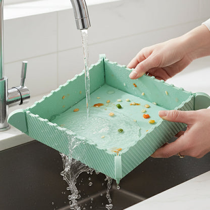 Magnetiskt grytunderlägg i silikon 🍳🧲 | Platt underlägg eller vikbar liten bricka | För kastruller och köksföremål