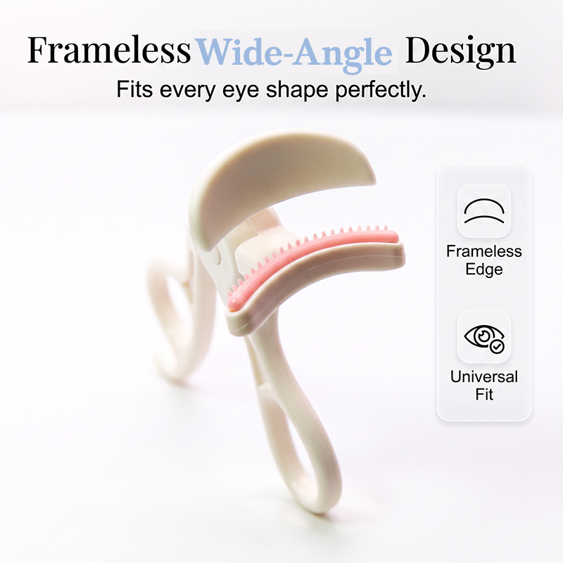 👁️ 50% RABATT! ✨ Vidvinklad ögonfransböjare med kam – Omedelbart fransböj, inbyggd separeringskam & skonsam kuddplatta – Ergonomiskt handtag för exakt, klumpfri böjning på sekunder 💫