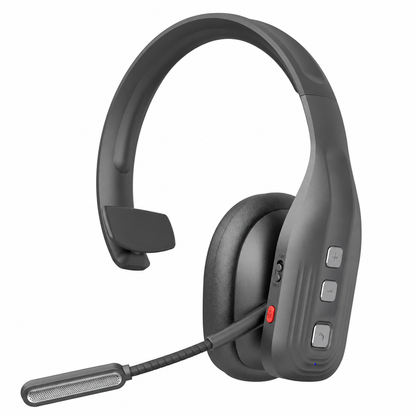 🚚 Bluetooth-headset för lastbilschaufförer: ENC-brusreducering, flexibel bommikrofon, 78 h speltid, lätt