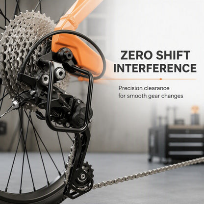 🚲 50 % RABATT NU! 🛡️ Bakväxelskydd för cykel & mountainbike – robust stålskydd mot slag & stötar 🔩