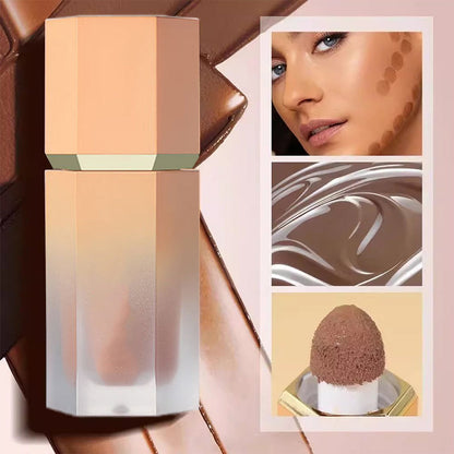 Flytande contour- och highlighterstift i 6 nyanser
