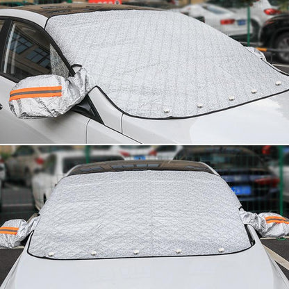 🚗 50% RABATT NU! ❄️ Främre vindruteskydd täcke – skydd för alla fyra årstider, frostskydd & hög kvalitet