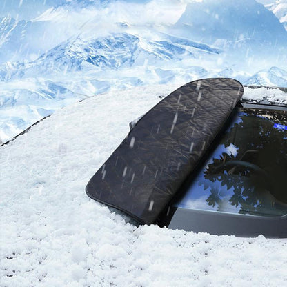 🚗 50% RABATT NU! ❄️ Främre vindruteskydd täcke – skydd för alla fyra årstider, frostskydd & hög kvalitet