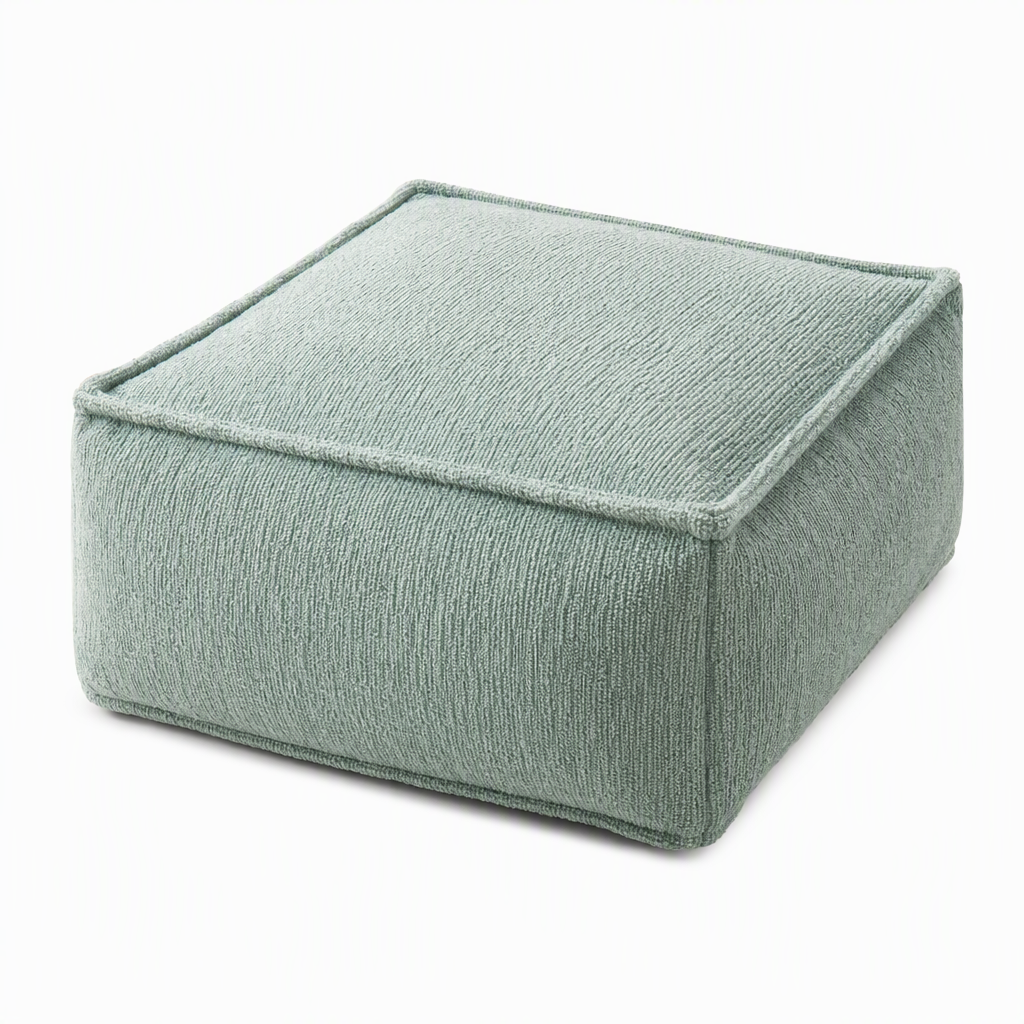 🛋️ 50% RABATT! ✨ Förvaringspuff & Sittpallfodral (45x45x23 cm) – Fyll med kläder, klarar 100 kg