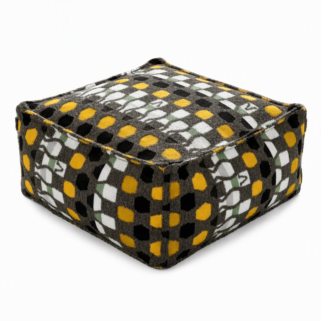 🛋️ 50% RABATT! ✨ Förvaringspuff & Sittpallfodral (45x45x23 cm) – Fyll med kläder, klarar 100 kg