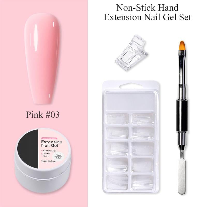 💅 SOMMARERBJUDANDE: 50 % RABATT! ✨Förstärkningsgel för nagelförlängningar — Rinner inte, lätt att använda 🥳