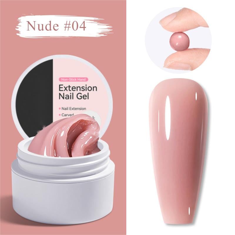 💅 SOMMARERBJUDANDE: 50 % RABATT! ✨Förstärkningsgel för nagelförlängningar — Rinner inte, lätt att använda 🥳