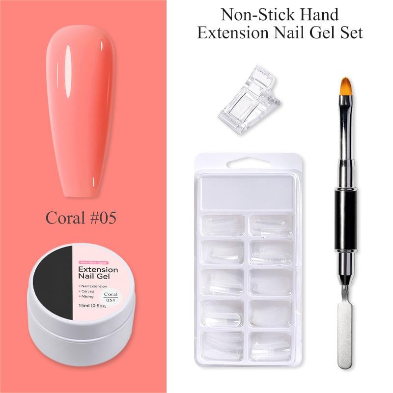 💅 SOMMARERBJUDANDE: 50 % RABATT! ✨Förstärkningsgel för nagelförlängningar — Rinner inte, lätt att använda 🥳