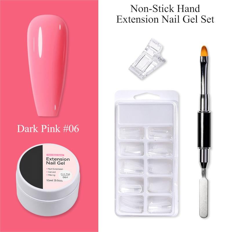 💅 SOMMARERBJUDANDE: 50 % RABATT! ✨Förstärkningsgel för nagelförlängningar — Rinner inte, lätt att använda 🥳