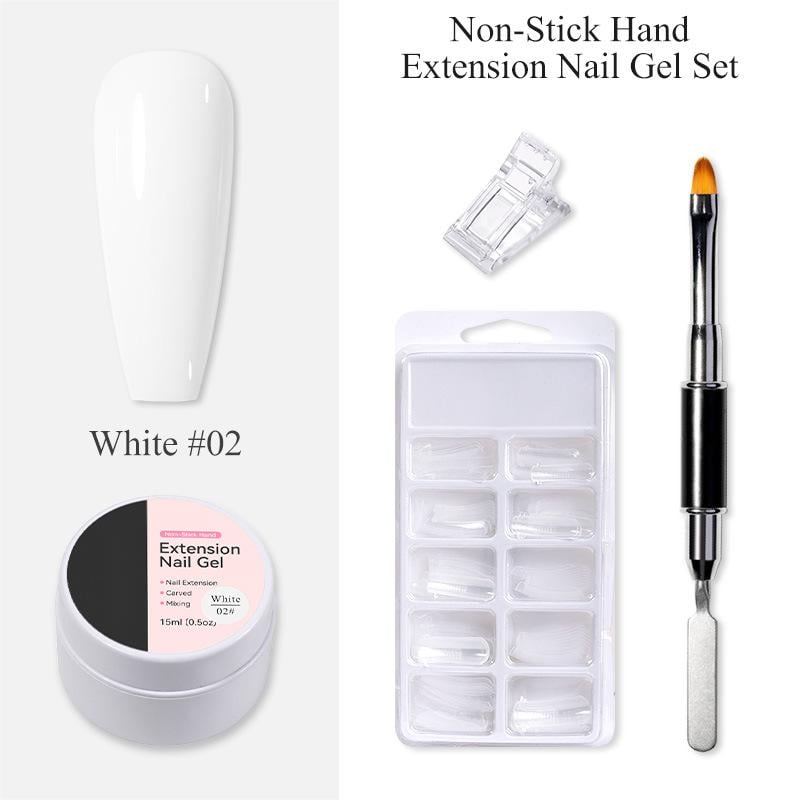 💅 SOMMARERBJUDANDE: 50 % RABATT! ✨Förstärkningsgel för nagelförlängningar — Rinner inte, lätt att använda 🥳