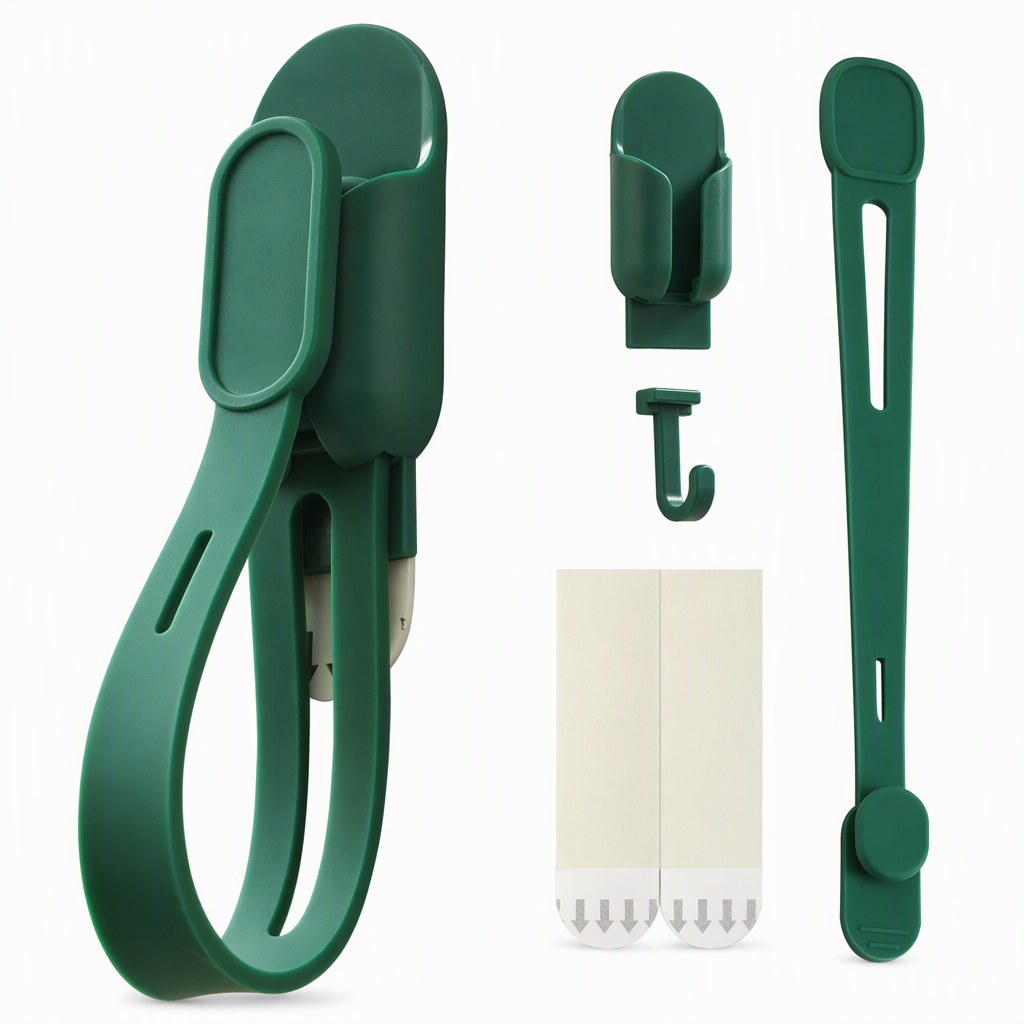 Silikonband och krokar för julkransar