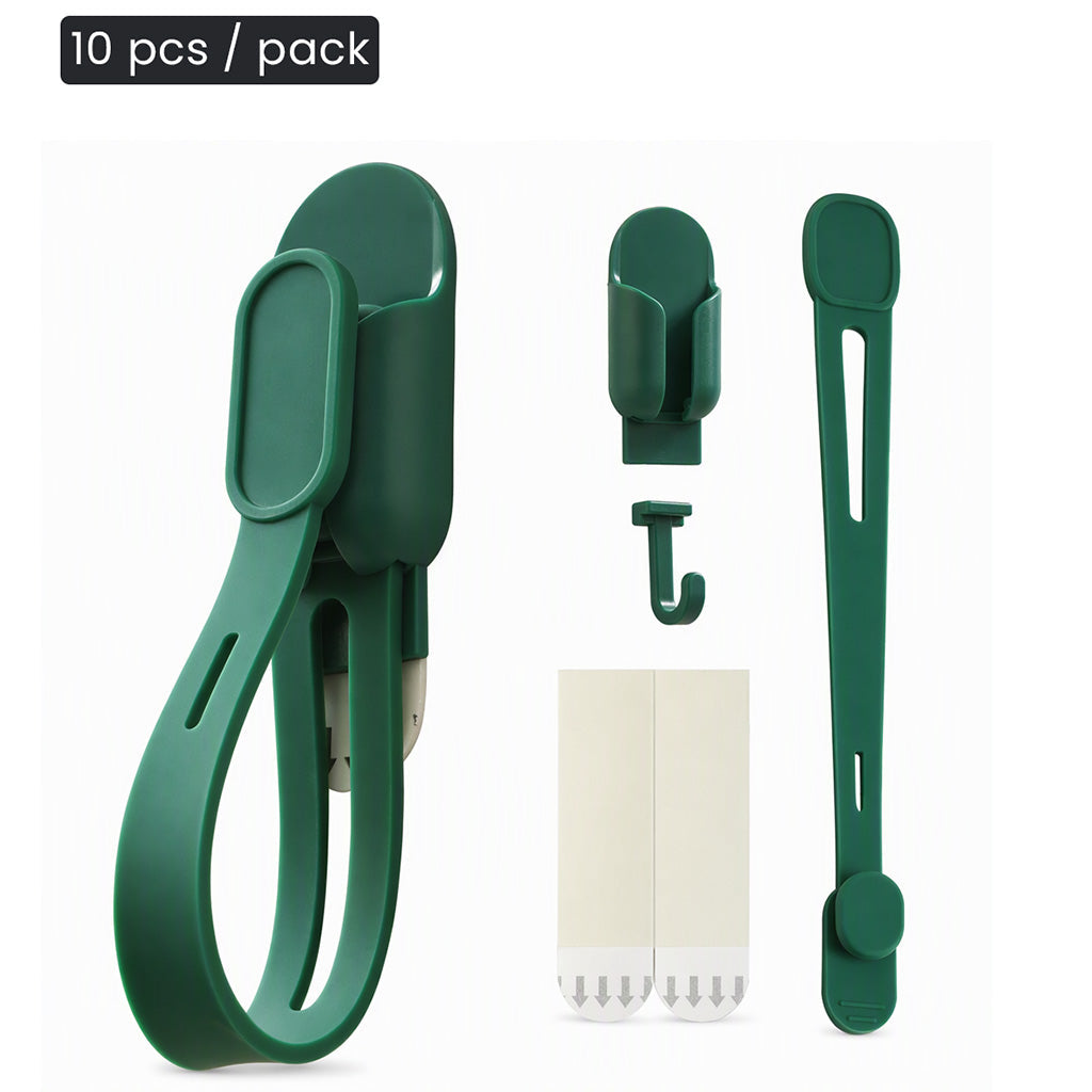 Silikonband och krokar för julkransar