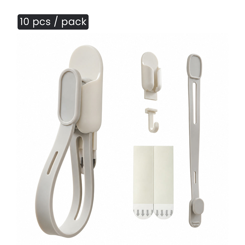 Silikonband och krokar för julkransar