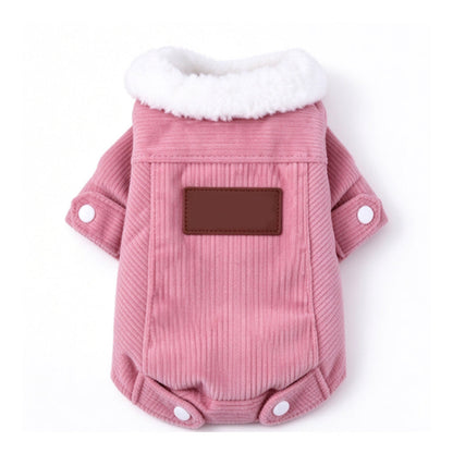 🐾 BEGRÄNSAD TID 50 % RABATT! ❄️ Varm husdjursväst i lammfleece – Tjockt fodrad, inbyggd koppelring för hundar & katter ✨