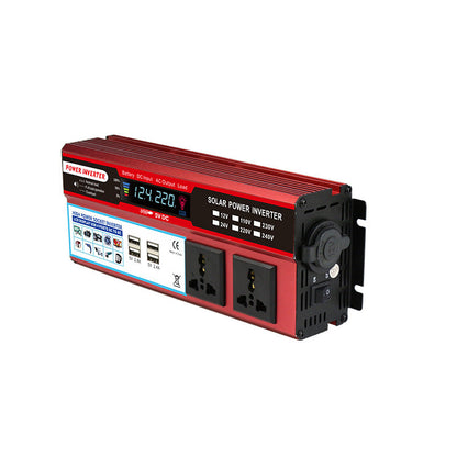 🔥📢 Tidsbegränsat erbjudande! 🔌 Bärbar 2000W spänningsomvandlare – DC till AC billaddaradapter, strömförsörj dina enheter under bilresor, camping & nödsituationer ⚡