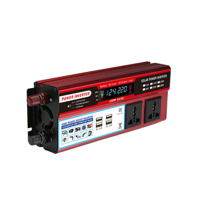 🔥📢 Tidsbegränsat erbjudande! 🔌 Bärbar 2000W spänningsomvandlare – DC till AC billaddaradapter, strömförsörj dina enheter under bilresor, camping & nödsituationer ⚡