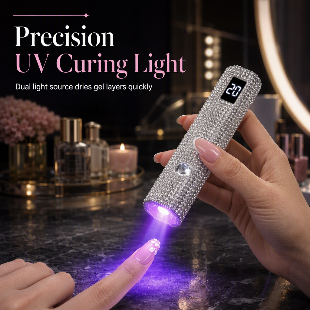Bärbar handhållen UV-lampa för nagelhärdning