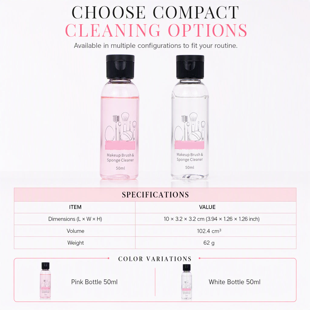 🔥50% RABATT!!🧼Rengöring för sminksvampar & borstar – Snabb fläckborttagning, pH-balanserad & skonsam✨