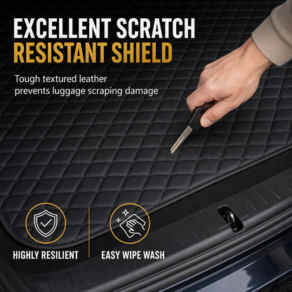 🚗 50 % RABATT NU! 🧳 Universell bagagerumsmatta i PVC-läder 100x70 cm – stöttålig & lätt att rengöra för sedaner och SUV:ar 🛡️