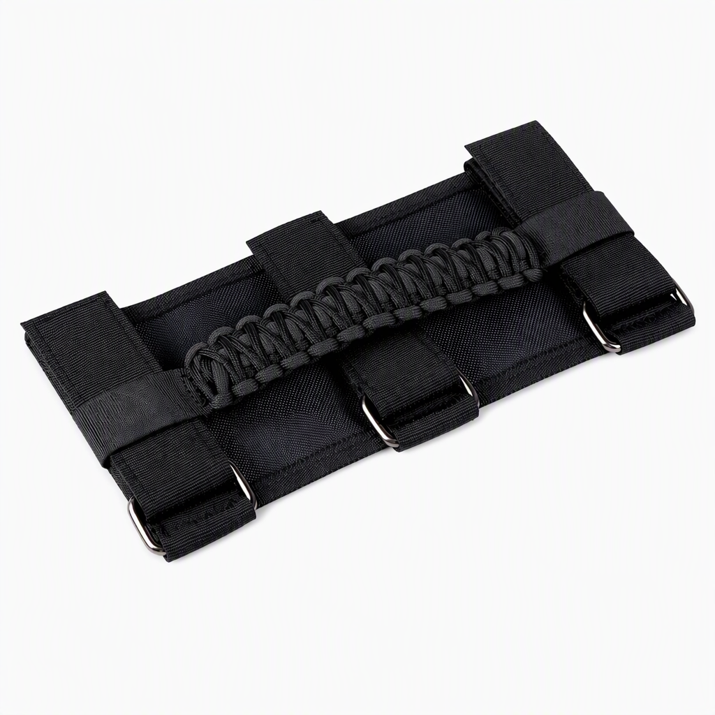 🚗 50% RABATT! ✨ Halkfritt Paracord Handtag för Tak & Störtbåge – Perfekt för Off-Road & SUV 🛠️