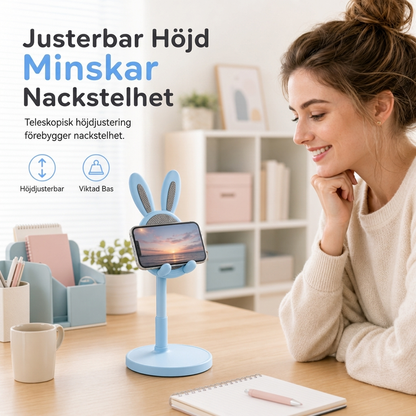 📱 50 % RABATT NU! 🔭 Höjdjusterbart telefonsstativ för skrivbordet – teleskopisk design & stabil handsfree-funktion 💪