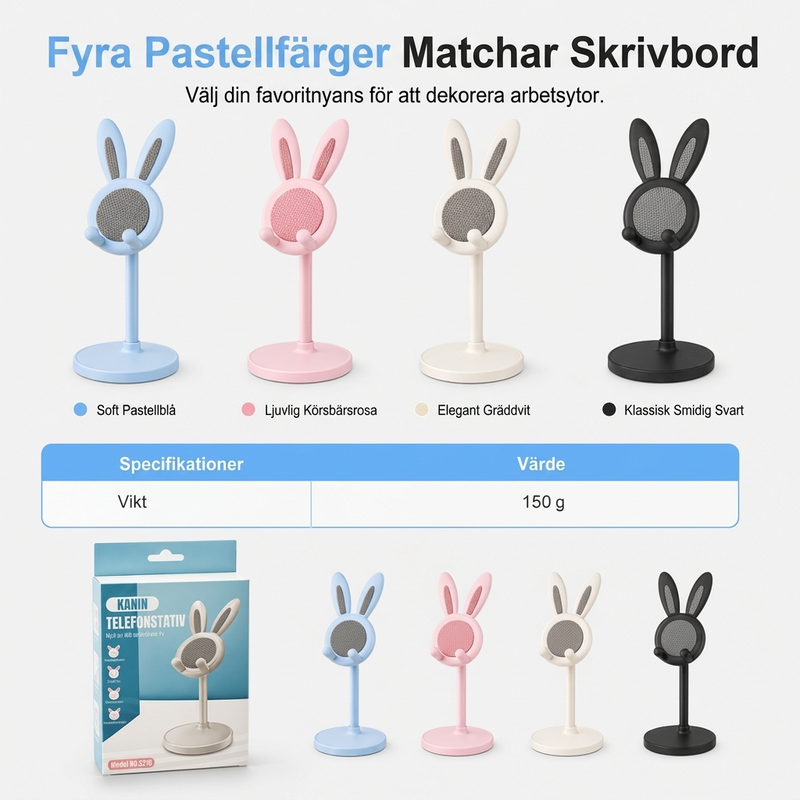 📱 50 % RABATT NU! 🔭 Höjdjusterbart telefonsstativ för skrivbordet – teleskopisk design & stabil handsfree-funktion 💪