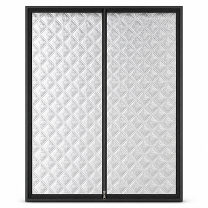 🏠 50 % RABATT NU! ❄️ Termiskt isolerat fönstergardin i grafen – vattentätt ytlager & rullbar design för vintertäta fönster 🔥