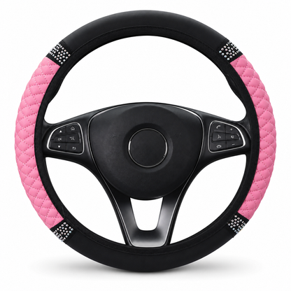 💎 50 % RABATT NU! 🚗 Rattskydd med strass – handinfattade kristaller & vadderat PU-läder för lyxig känsla 🌟