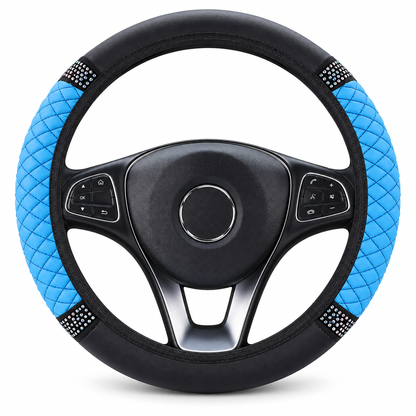 💎 50 % RABATT NU! 🚗 Rattskydd med strass – handinfattade kristaller & vadderat PU-läder för lyxig känsla 🌟