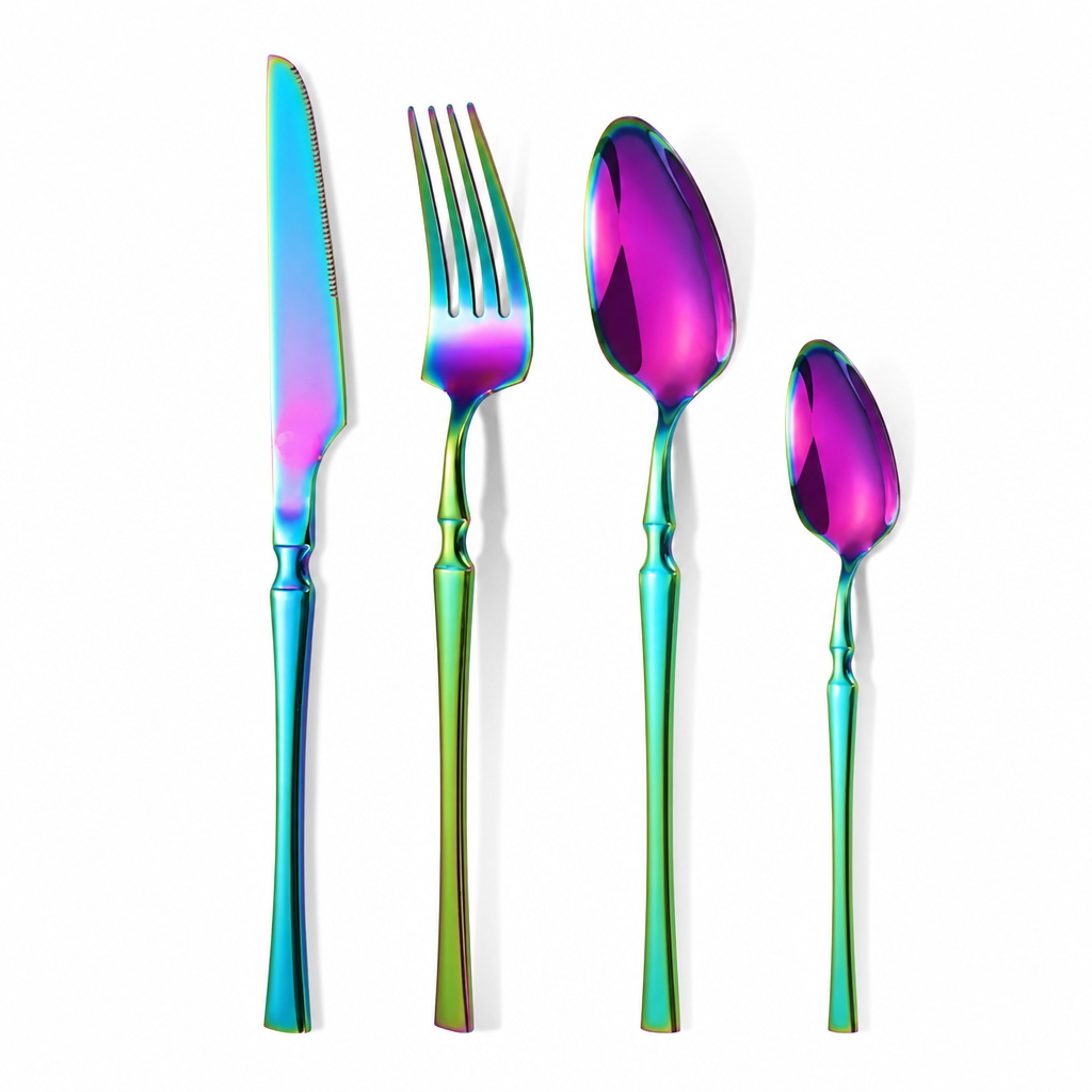 🍴 Bestickset i rostfritt stål – 24 delar