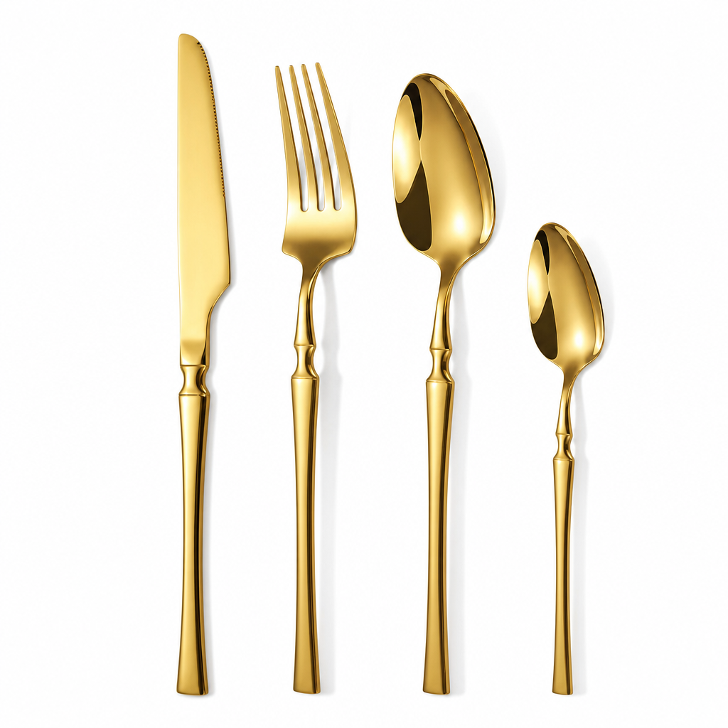 🍴 Bestickset i rostfritt stål – 24 delar