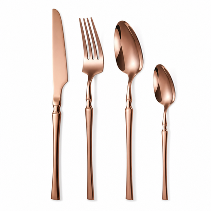 🍴 Bestickset i rostfritt stål – 24 delar