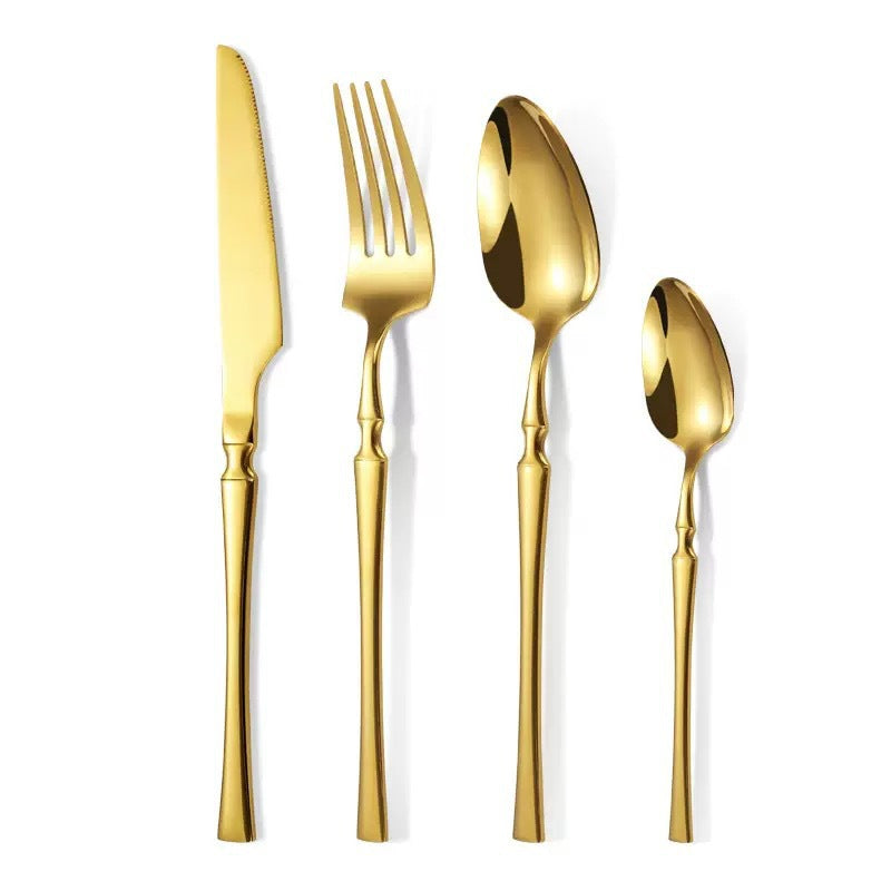 🍴 Bestickset i rostfritt stål – 24 delar