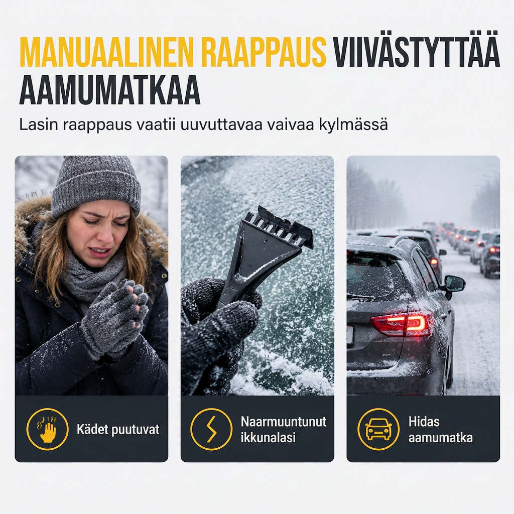 🖤❄️🔥  – 50 % rabatt!🚗⚡ Elektriskt verktyg för snö- och isborttagning från vindrutan på bilar: Hjälper till att snabbt rensa bort snöansamlingar på vintern🌨️🧊💨
