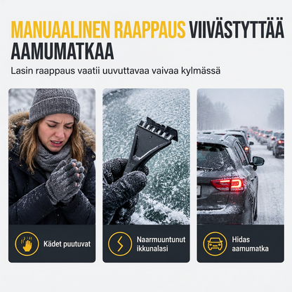 🖤❄️🔥  – 50 % rabatt!🚗⚡ Elektriskt verktyg för snö- och isborttagning från vindrutan på bilar: Hjälper till att snabbt rensa bort snöansamlingar på vintern🌨️🧊💨