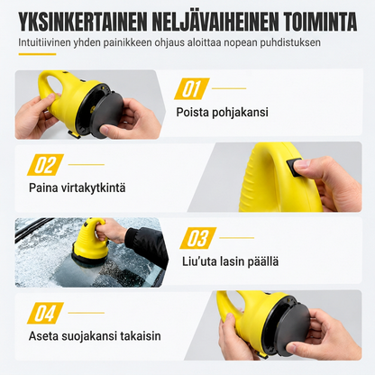 🖤❄️🔥  – 50 % rabatt!🚗⚡ Elektriskt verktyg för snö- och isborttagning från vindrutan på bilar: Hjälper till att snabbt rensa bort snöansamlingar på vintern🌨️🧊💨