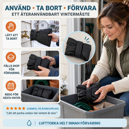Utomhus skyddshylsa för vattenkran för vinterfrostskydd