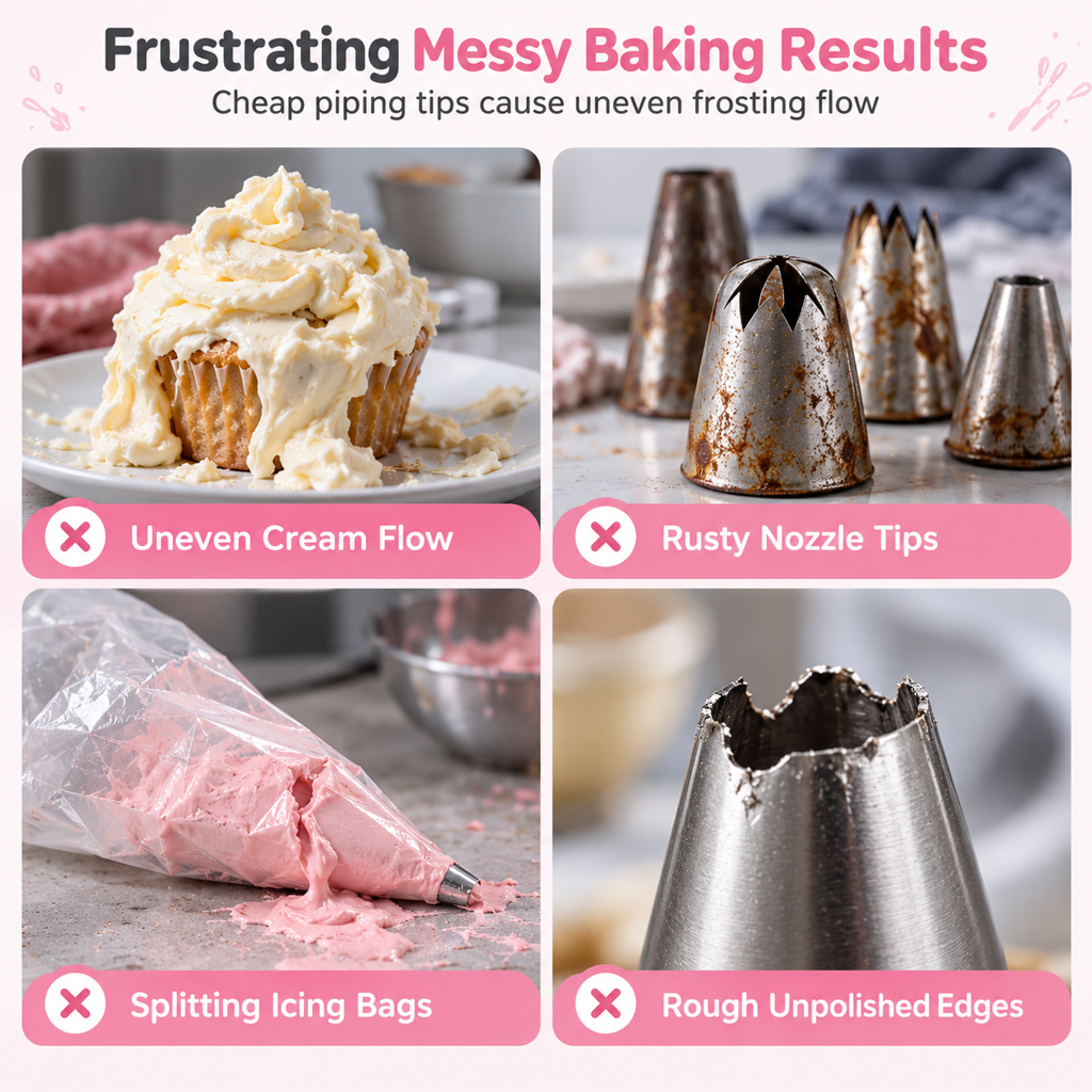 Multi-Shape Cake Decorating Piping Tips Set