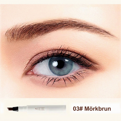 ✨50% RABATT NU! ! ✨ Microblading-Ögonbrynspenna med Fyruddig Spets – Naturliga, Hårfina Linjer