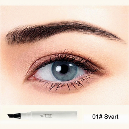 ✨50% RABATT NU! ! ✨ Microblading-Ögonbrynspenna med Fyruddig Spets – Naturliga, Hårfina Linjer