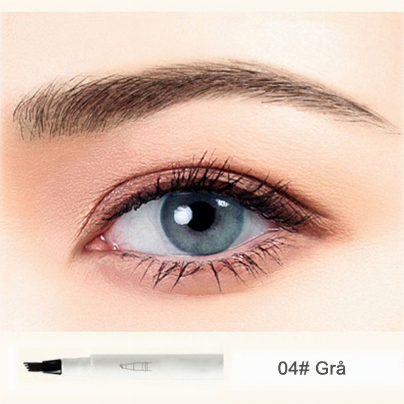 ✨50% RABATT NU! ! ✨ Microblading-Ögonbrynspenna med Fyruddig Spets – Naturliga, Hårfina Linjer