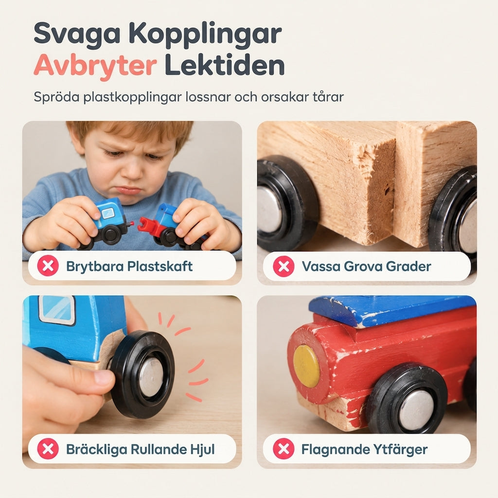 🔢 50% RABATT 🚂 Magnetiskt siffertåg, roligt lärleksak för barn 🧩🚞