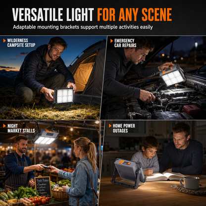 Solar Powered Portable Handheld Lantern