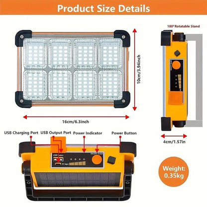 Solar Powered Portable Handheld Lantern