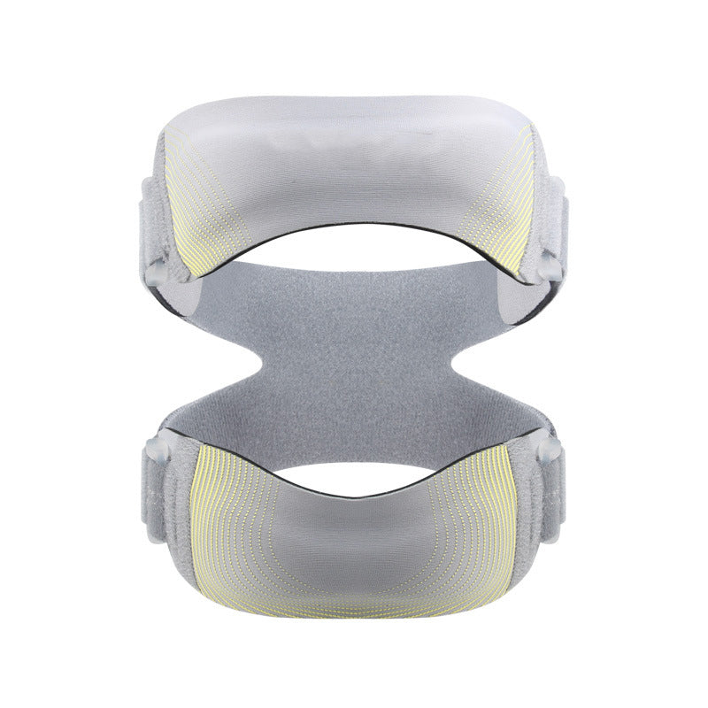 🦵 50% RABATT NU! Justerbart knäskydd med patellastabilisator – dubbel stabiliserande rem, inbyggda silikonkuddar & andningsbar komfort – perfekt för löpning, träning och vardag ✨