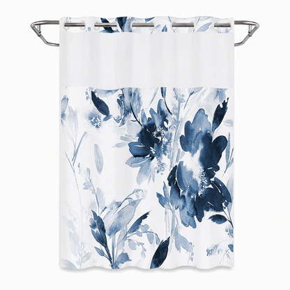 📢📢 50% RABATT🌸Vattentät Duschdraperi med Blommönster
