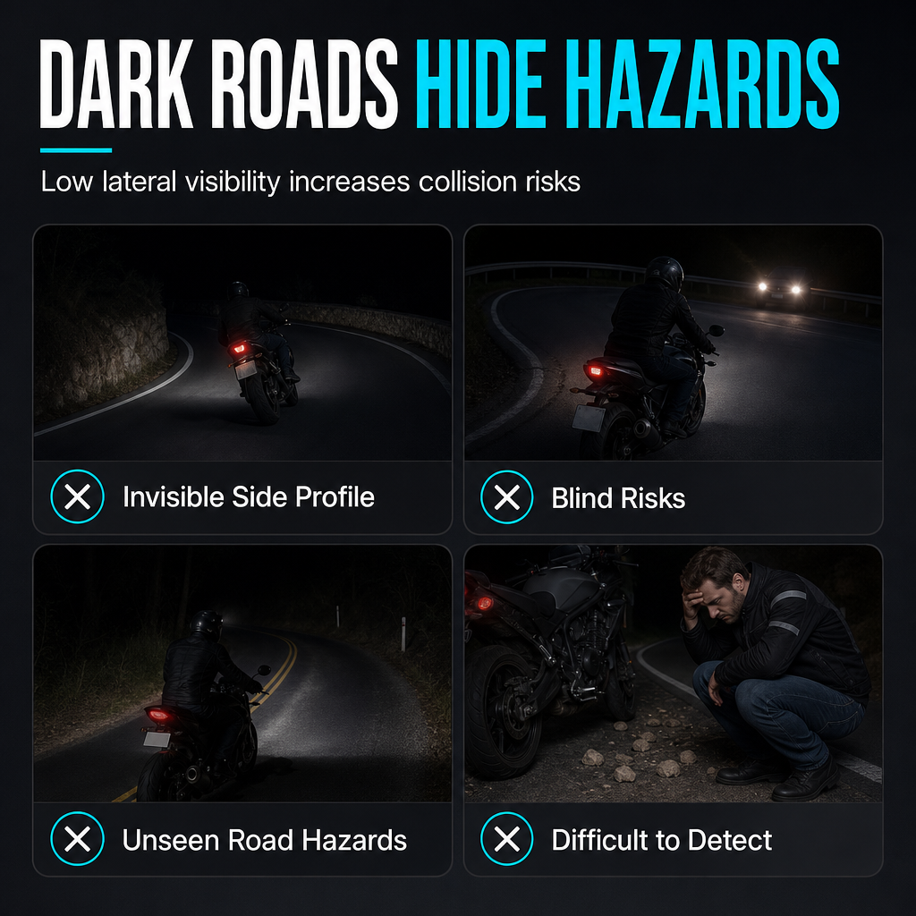 LED-projektionslampor med änglavingar för motorcykel